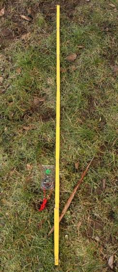 A meter on the ground